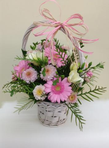 Mini Basket of Flowers