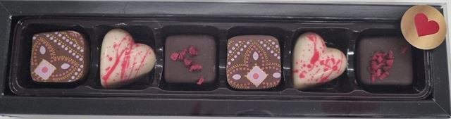 Handmade Chocolates - Mixed Hearts *57718