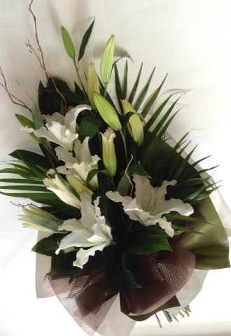 Oreintal Lily Hand Tied Bouquet