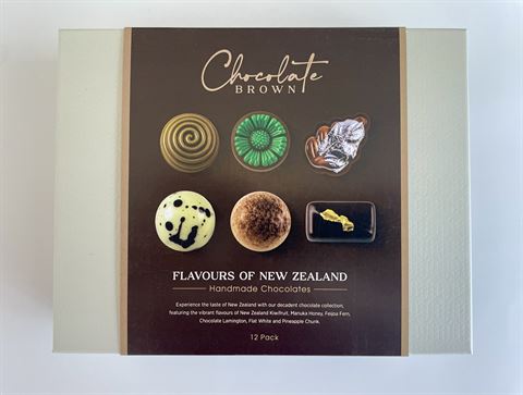 Handmade Chocolates 12 Pack - Flavours of NZ