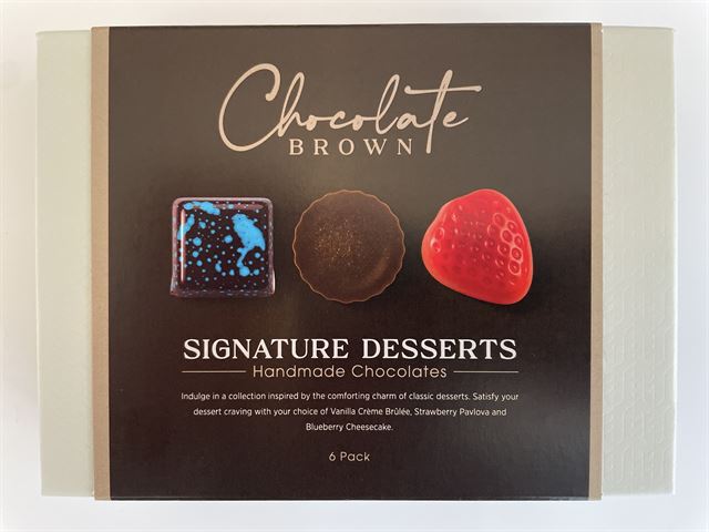 Handmade Chocolates 6 Pack -Signature Desserts