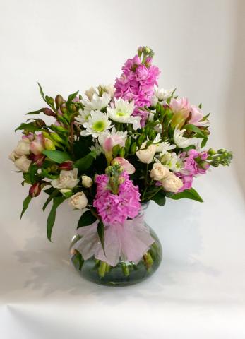 Glass Vase Flowers
